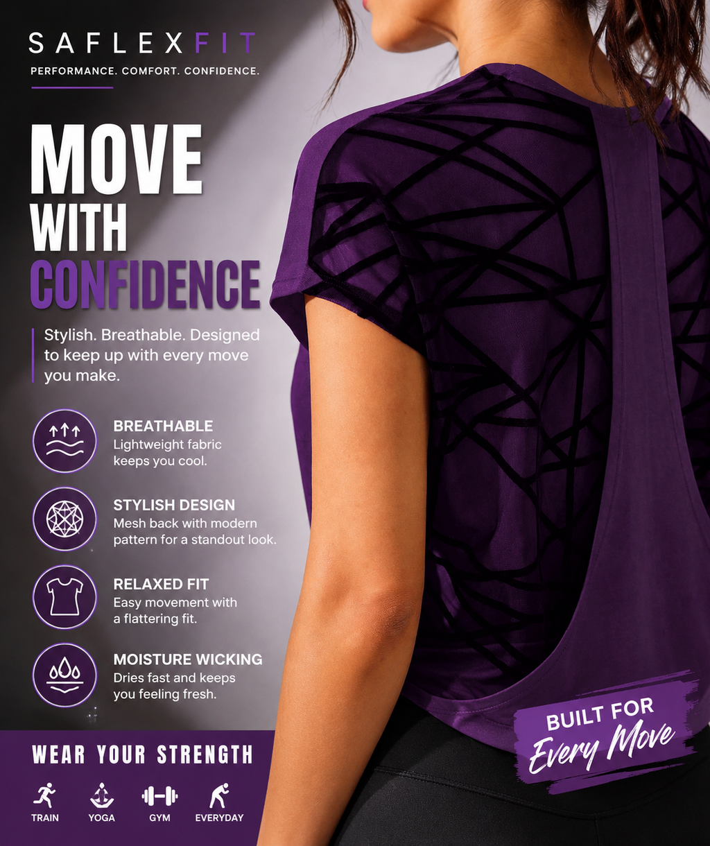 Mesh Performance Sports T-Shirt